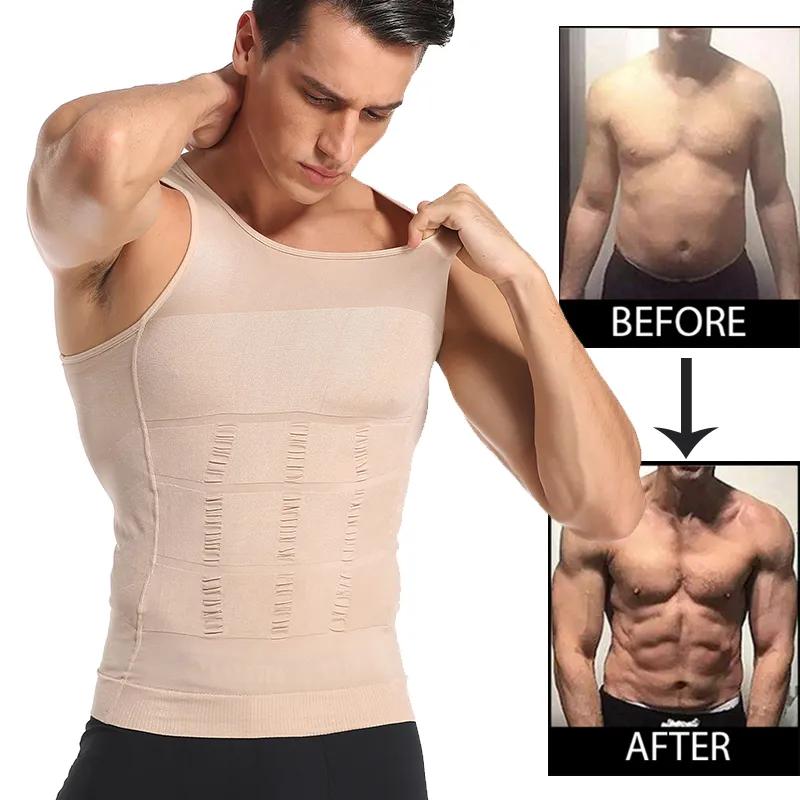 Be-In-Shape Men  ٵ  㸮 Ʈ̳  Tummy Control ڼ  Back Correction  ũ ž Shaperwear